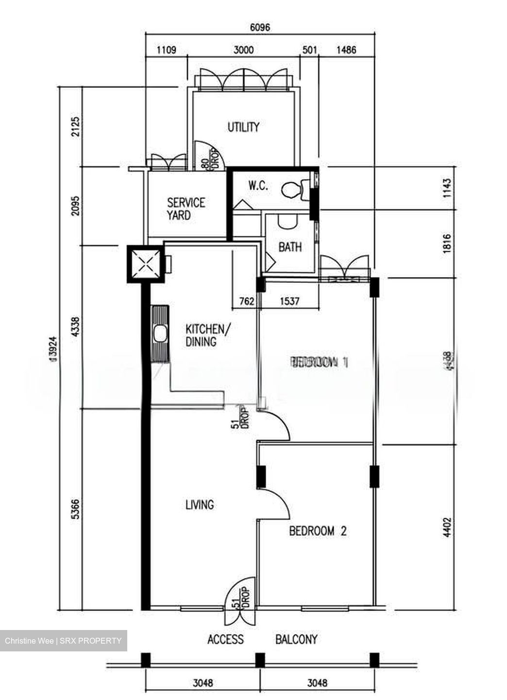 Blk 6 Everton Park (Bukit Merah), HDB 3 Rooms #578750571